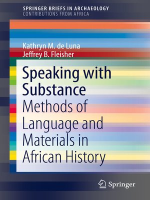 cover image of Speaking with Substance
